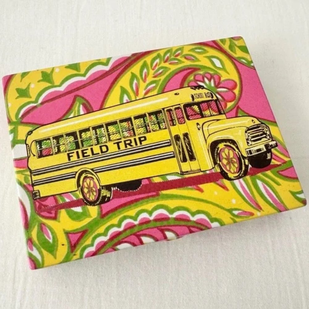 SOLD - Blue Q "Field Trip" Tin Box - Picture 1 of 4